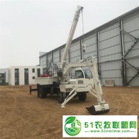 工程设备轮式随车挖 定制四不像随车挖