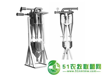 豌豆淀粉除砂器工作原理图1