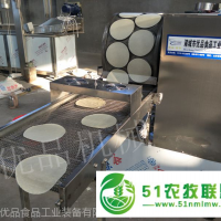 厂家**双排电加热北京烤鸭饼机 /春卷皮机/圆饼机