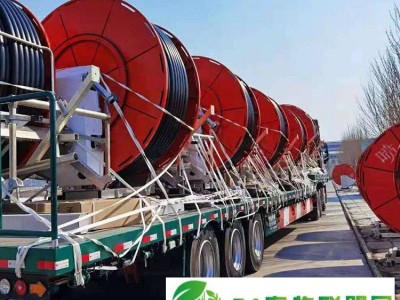 轻型卷盘式喷灌机 多喷头桁架式灌溉机 小麦玉米灌溉设备图1