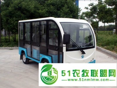 科之兴8座电动观光车定制生产门可拆卸,颜色可以按要求定制图1