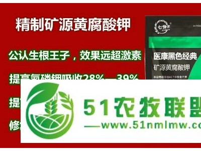 矿源黄腐酸钾|厂家|七倍禾|医康黑色经典图1