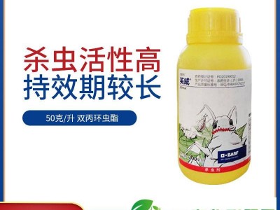 巴斯夫英威-50g/L双丙环虫酯 小麦黄瓜烟粉虱蚜虫杀虫剂100毫升图1