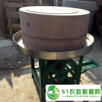 小米谷子石碾脱皮机 玉米制糁石碾机 电动石碾江米脱壳机 可定制 质量*
