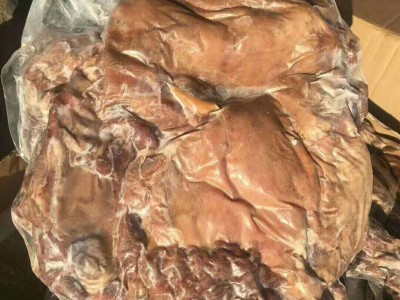 厂家蒙古羊肉 真空包装标准八分熟 草原散养黑山羊 去皮精修羊肉图3