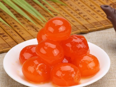 思香怡氮气100粒装8-15g咸蛋黄 蛋黄酥用红心咸蛋黄 月饼粽子馅料图3