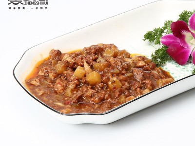 二号卤肉盖浇饭料理包 成品方便菜 170g速冻食品调料包简餐批发图5