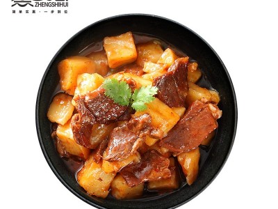 土豆牛肉料理包 冷冻速食快餐盖饭料理包 快餐调理料包批发图5