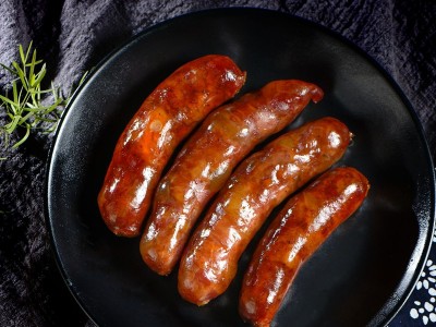四川蜀锦旺农家自制烟熏麻辣香肠 农家柏丫柴火烟熏川味腊肠500g图3