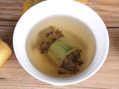 云南普洱产地货源 小香竹罐茶普洱生茶 竹筒茶普洱图2