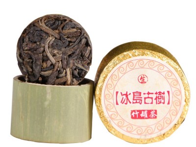 云南普洱产地货源 小香竹罐茶普洱生茶 竹筒茶普洱图5