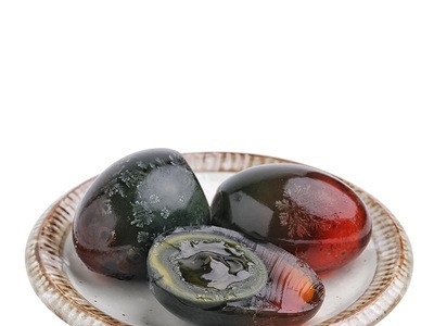 溢流香鸭蛋皮蛋松花蛋批发厂家江西溏心农家自制无铅皮蛋代发现货图5
