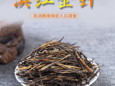 叙昌号云南凤庆滇红茶古树红茶径典58松针金针金芽功夫茶500g批发图3