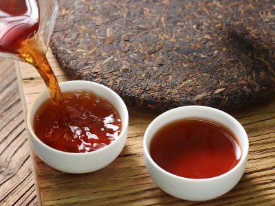 鸿蕴客普洱茶熟茶勐海老班章熟普云南七子饼茶陈年357克批发图3