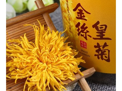21年新花黄山金丝皇菊一朵一杯黄山金丝皇菊花草茶罐装厂家批发图2