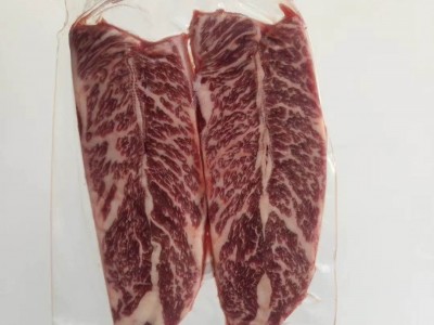 麟州食品谷饲去骨牛小排4A冷冻牛肉雪花牛扒西餐牛排厂家直销图3