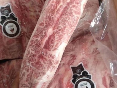 麟州食品谷饲去骨雪花牛小排5A级别冷冻牛肉西餐牛排原料厂家直销图2