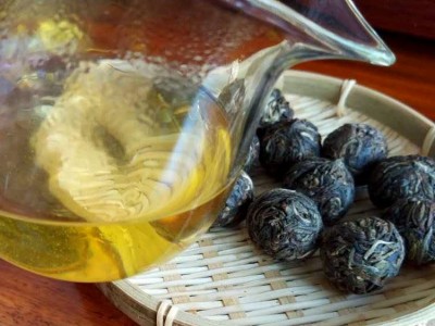 云南邦东普洱茶龙珠生茶熟茶 古树纯料茶手工迷你小沱茶500g批发图3