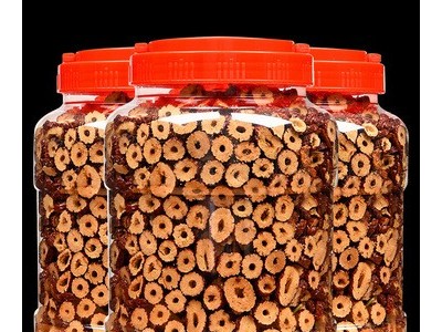 红枣干红枣片新疆脆枣干无核酥脆泡茶零食1000g去核红枣茶水批发图1