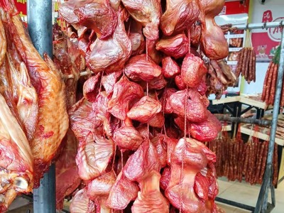 四川特产家乡烟熏鸡边腿腊味农家特产咸鸡腿下酒菜批发图5