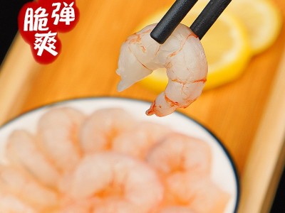 绿色虾仁250g舟山海鲜东海红虾仁去头脱壳补钙百余款产品代理批发图3