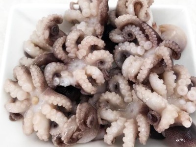 盐磨八爪鱼批发新鲜冷冻海鲜小章鱼饭店餐饮火锅食材八爪鱼图2