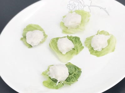 海鲜墨鱼滑冷冻 火锅店食材网红食材墨鱼 150g火锅配菜墨鱼滑图4