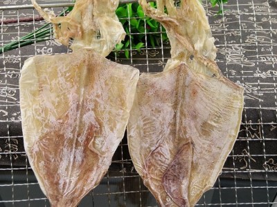 A33兰北海特产海鲜海捕烧烤淡晒手撕鱿鱼干货须仔足片定价半斤图2