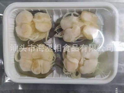 半壳粉丝带子粉丝江珧贝 乡村宴席半成品 贴牌代工蒜蓉粉丝带子贝图5