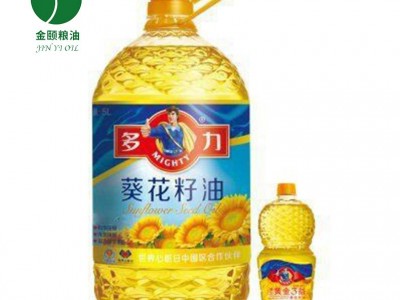 多力葵花籽油5L（另赠238ML）压榨葵花油图5