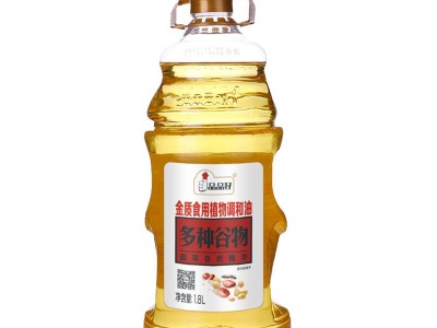 品品好金质食用植物调和油1.8L健康营养食用油桶装家用粮油小瓶图1