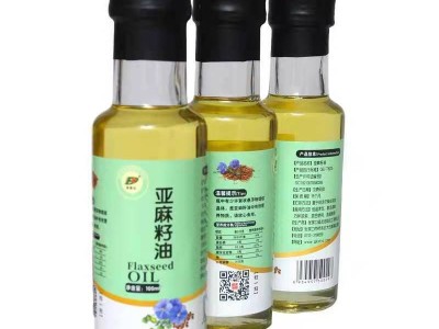 亚麻籽油生产工厂加工定制OEM贴牌食用油批发代理量大价优图5