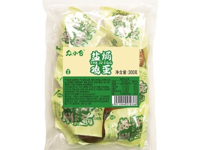 厂家批发众小合盐焗鸡蛋300g（10枚）小零食小吃铁蛋卤蛋盐焗鸡蛋图2