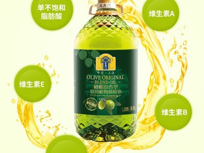 石库门 橄榄原香调和油5L 厂家食用油OEM批发图4
