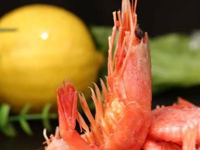 海鲜礼盒装净重4斤腹籽北极甜虾带籽熟冻即食北极虾冰虾籽虾图2