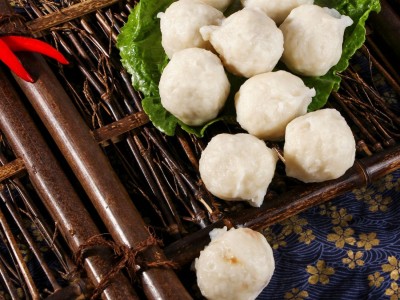 福州特产手工包心鱼丸450g 速冻食品火锅食材关东煮食材 鱼丸图4