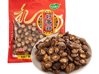 哈合家乐福建古田干香菇250g食用菌菇剪脚无根肉厚干蘑菇团购图5