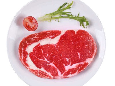 包邮 现货 整切牛排西冷眼肉牛排100g*10袋 批发厂家赠酱汁刀叉图5