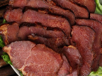 南农酱牛肉250g/袋五香牛肉小吃零食酱卤味微甜肉类熟食南京特产图3