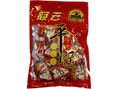 山西特产批发 冠云平遥牛肉258g原味休闲零食开袋即食小块图5