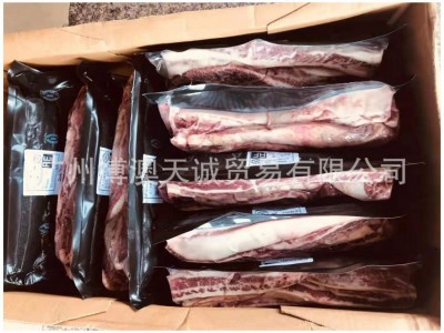 澳洲牛肋条 安格斯谷饲M3牛肋条 烤肉食材 冷冻牛肉批发图2