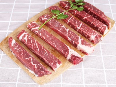 生鲜和牛铁板雪花牛肉日式烧烤料理火锅食材冷冻雪花牛肉粒500g图2