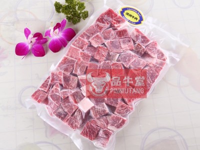 生鲜和牛铁板雪花牛肉日式烧烤料理火锅食材冷冻雪花牛肉粒500g图3