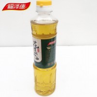 福泽康500ML小瓶压榨花生调和油 食用油 花生油 贴牌 厂家直销