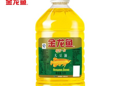 金龙鱼精炼大豆油5L大桶装色拉油 福利批发图5