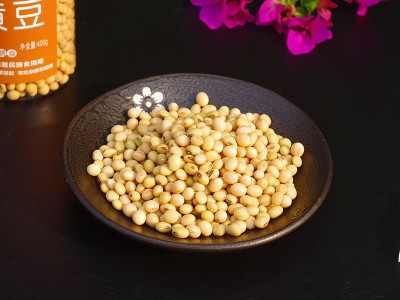 合众养道四川土黄豆厂家直销黄豆产地货源四川豆浆豆400g/罐图2