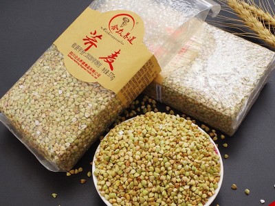 合众养道荞麦米现货批发产地货源五谷杂粮真空包装370g/袋图3