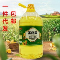 包邮山东圣府第 5升食用油 非转基因 物理压榨 5L一级玉米胚芽油