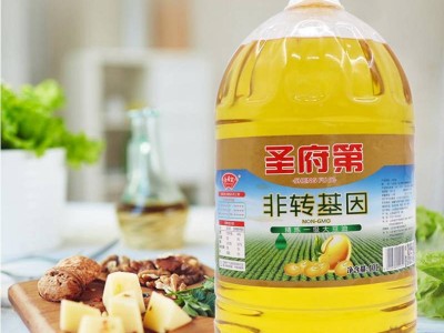 圣府第厂家直销 食用油 10L*2带纸箱 餐饮食堂非转基因一级大豆油图1