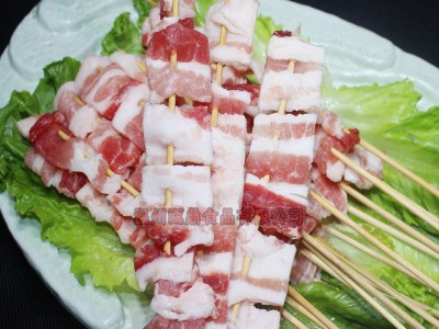 五花肉串10包*20串/包烧烤食材猪肉串半成品冷冻食品适合商用图3